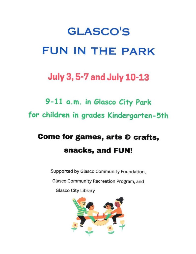 Glasco Fun in the Park Cloud County Tourism