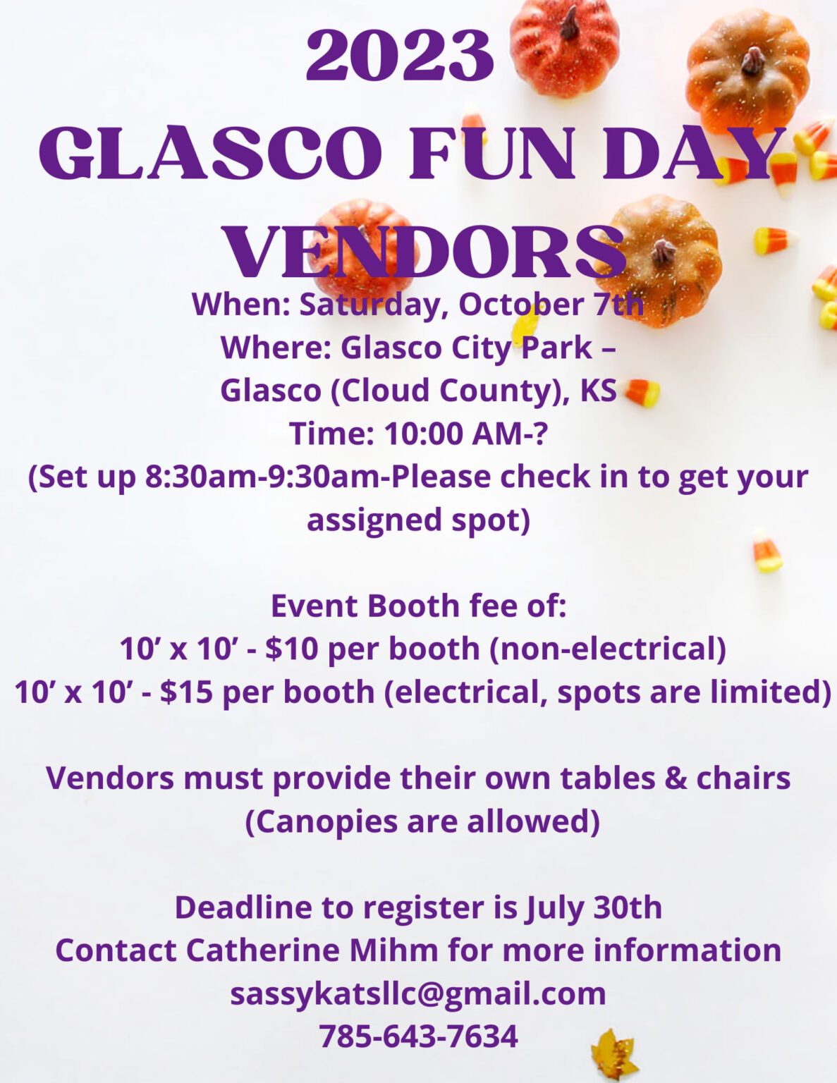 Glasco Fun Day Cloud County Tourism